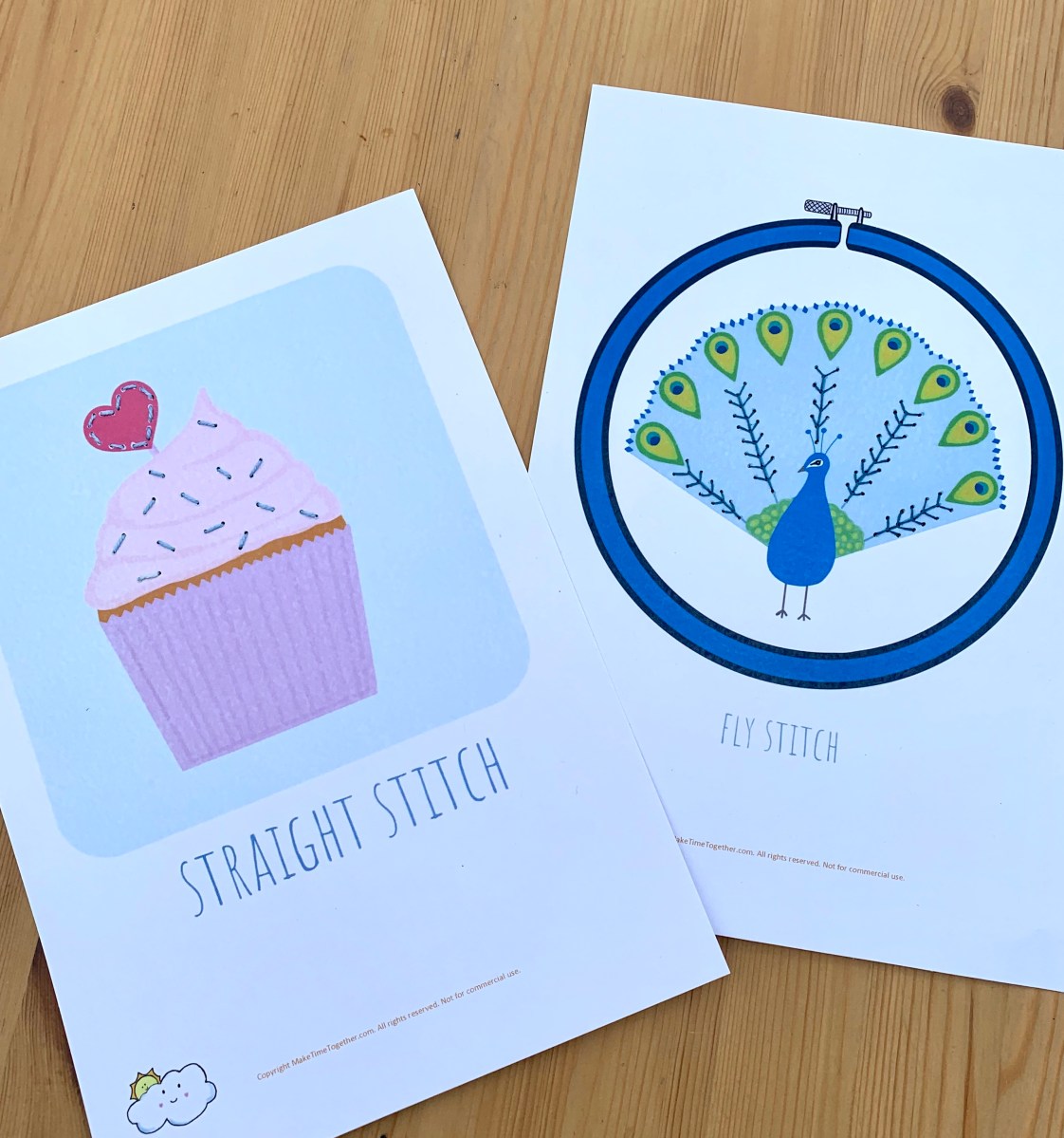 Free Printable Sewing Cards – Make Time Together